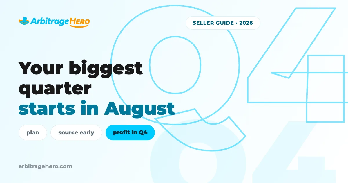 Q4 online arbitrage guide 2026