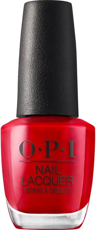 OPI Nail Lacquer, Big Apple Red, 0.5 fl oz