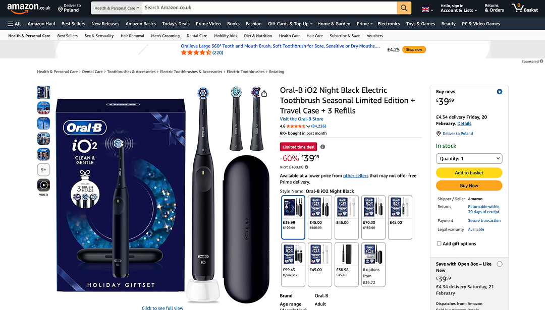Arbitrage Hero Chrome extension showing metrics on an Amazon page