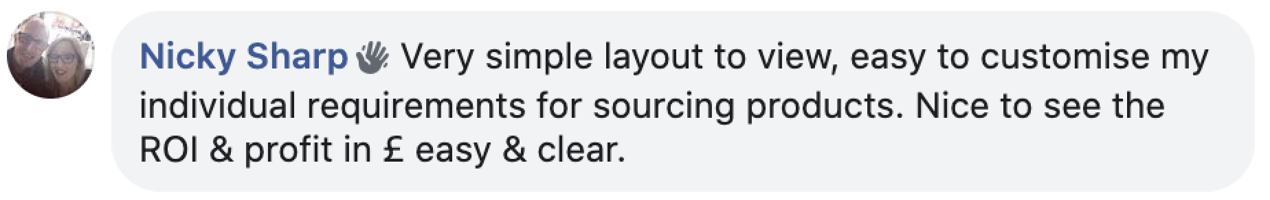 User feedback