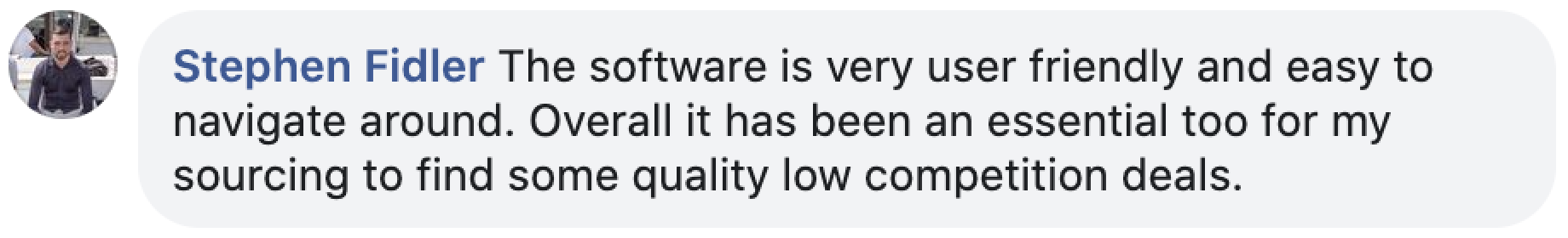 User feedback