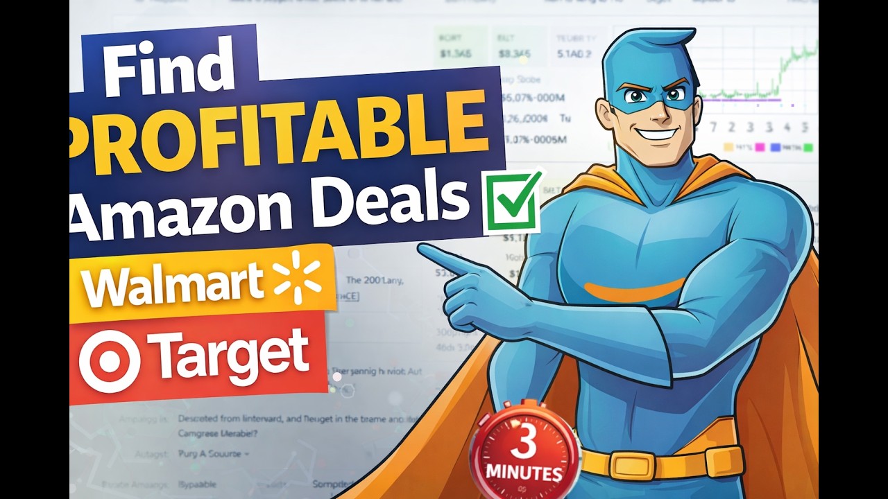 How to Find Profitable Amazon FBA Online Arbitrage Deals in 3 Minutes